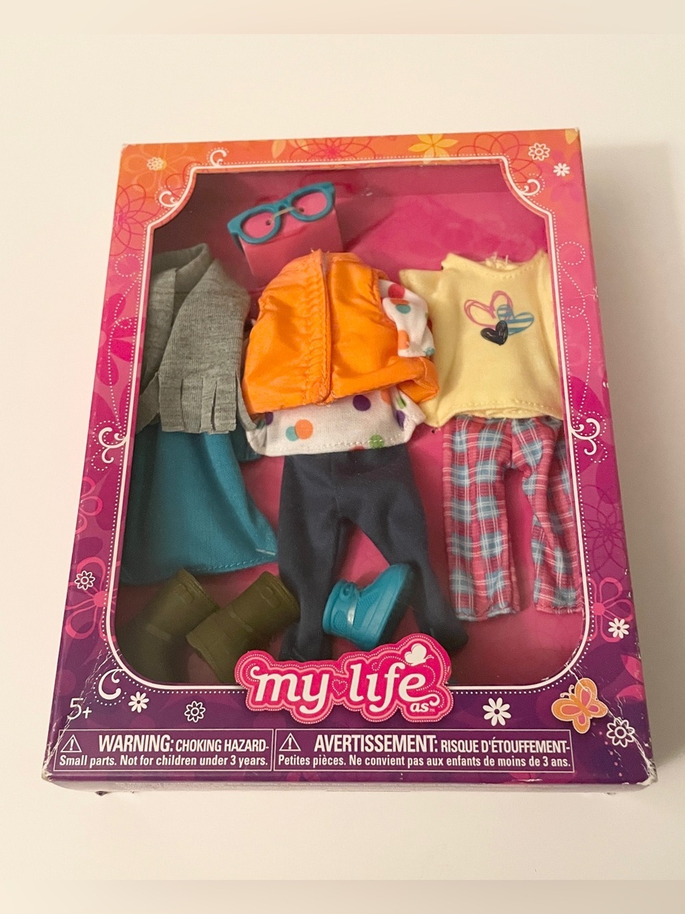 My Life As Mini 7 Inch Doll Outdoorsy Outfits Set Of 3 New In Box